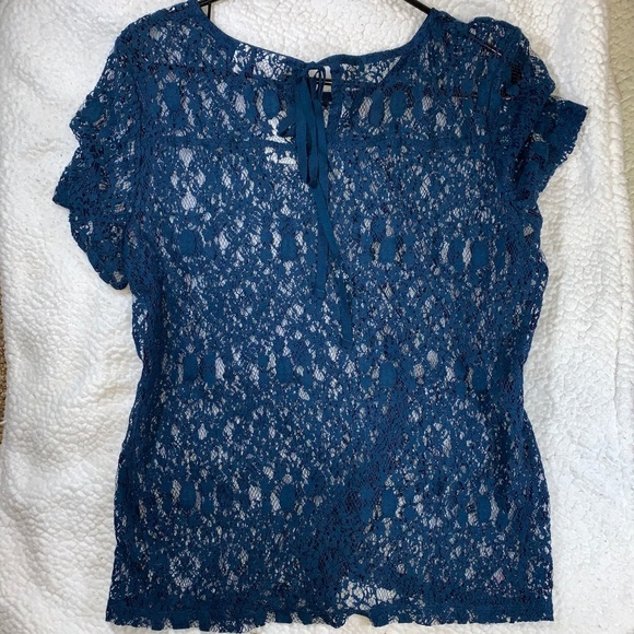 LACE SHIRT - Picture 5 of 6